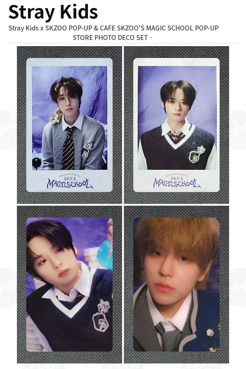 Stray Kids Stray Kids x SKZOO POP-UP & CAFE SKZOO'S MAGIC SCHOOL POP-UP STORE PHOTO DECO SET HAN