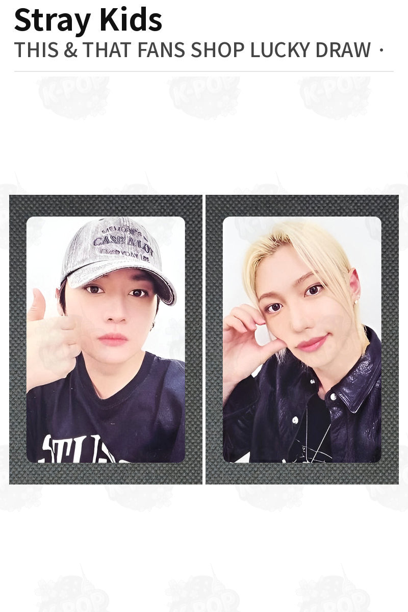 Stray Kids THIS & THAT FANS SHOP LUCKY DRAW Lee Know