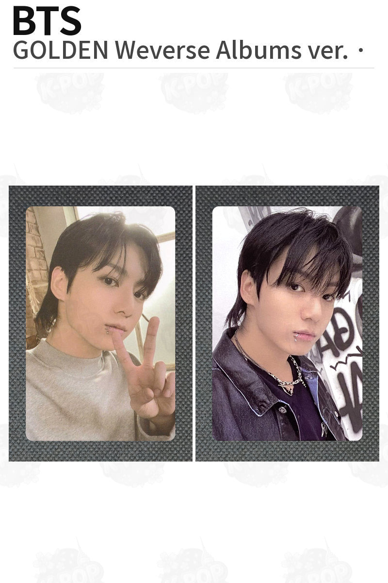 BTS GOLDEN Weverse Albums ver. JUNGKOOK