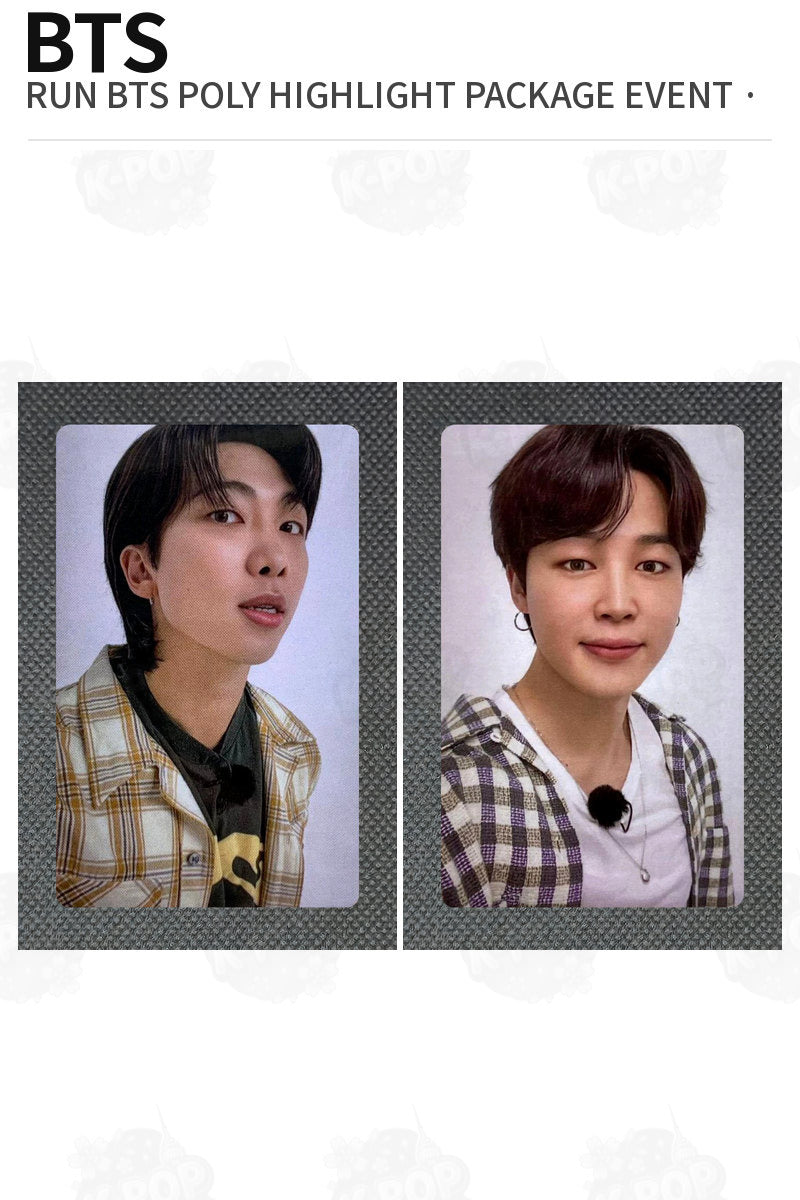 BTS RUN BTS POLY HIGHLIGHT PACKAGE EVENT RM