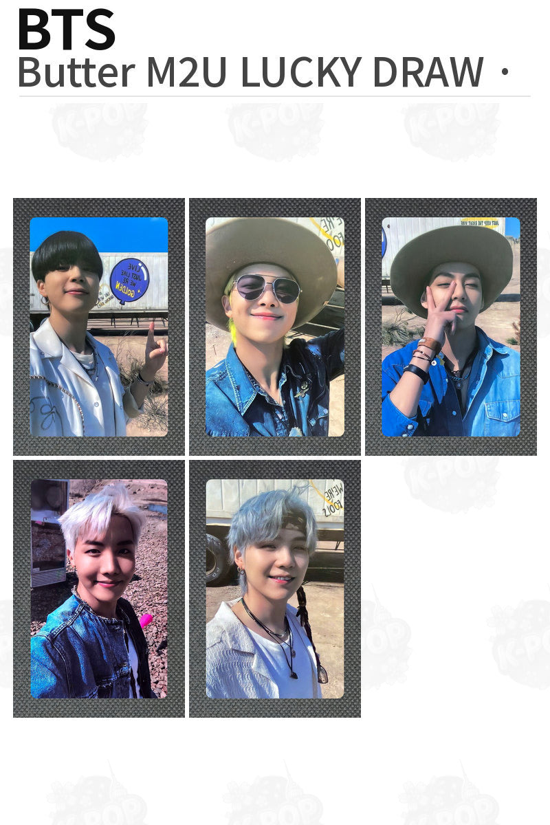 BTS Butter M2U LUCKY DRAW V