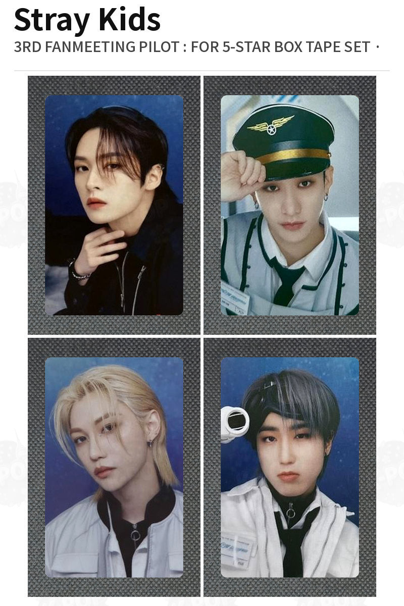 Stray Kids 3RD FANMEETING PILOT : FOR 5-STAR BOX TAPE SET LEE KNOW