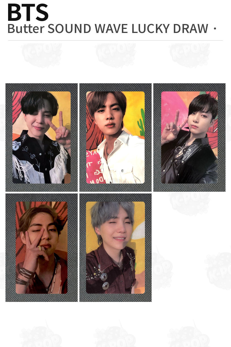 BTS Butter SOUND WAVE LUCKY DRAW Jin