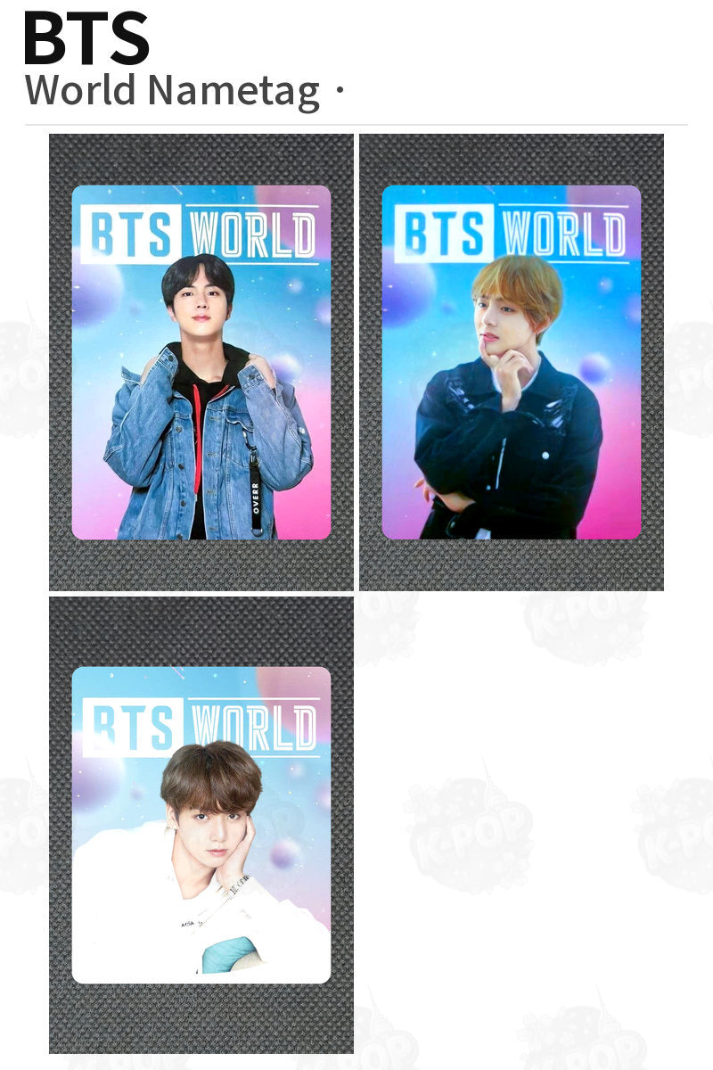 BTS World Nametag JUNGKOOK