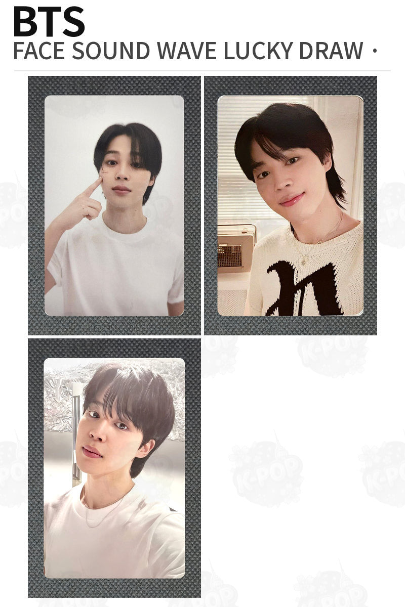 BTS FACE SOUND WAVE LUCKY DRAW Jimin