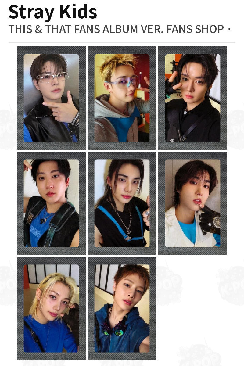 Stray Kids THIS & THAT FANS ALBUM VER. FANS SHOP Changbin
