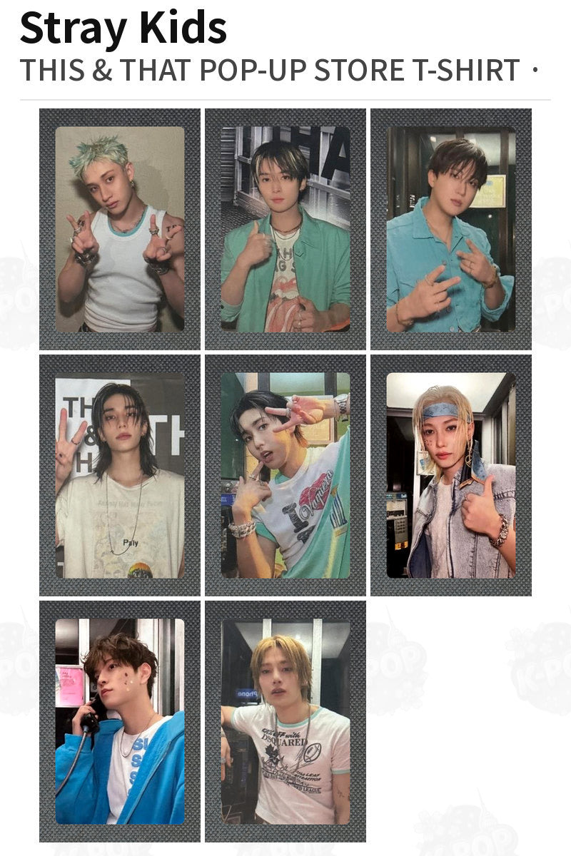 Stray Kids THIS & THAT POP-UP STORE T-SHIRT Bang Chan
