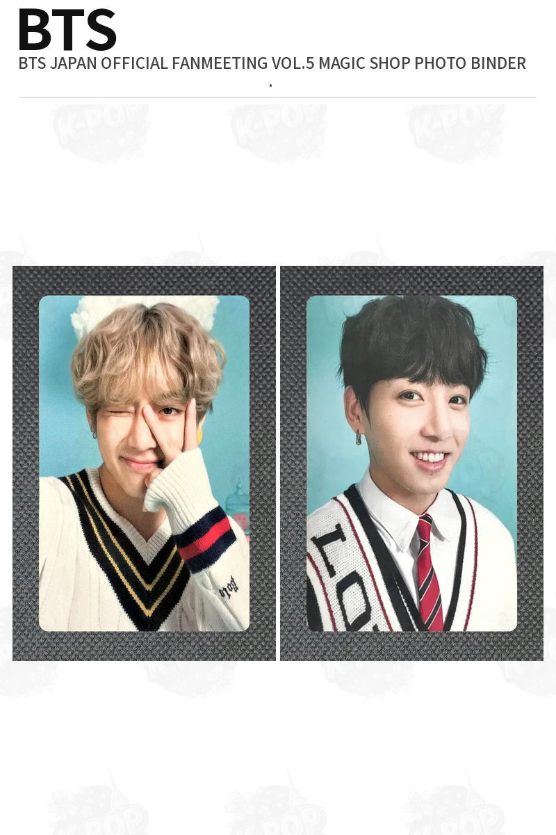 BTS BTS JAPAN OFFICIAL FANMEETING VOL.5 MAGIC SHOP PHOTO BINDER JUNGKOOK