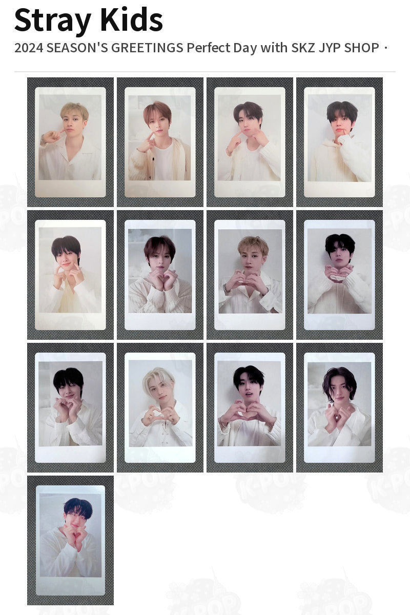 Stray Kids 2024 SEASON'S GREETINGS Perfect Day with SKZ JYP SHOP I.N