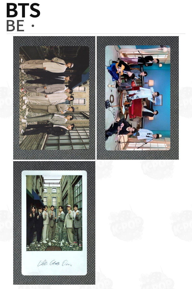 BTS Official BE Photocard Kpop