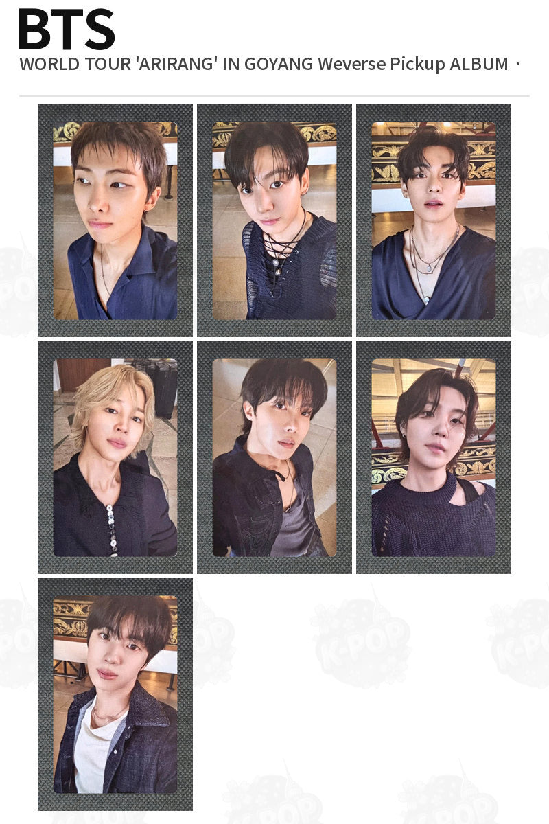 BTS WORLD TOUR 'ARIRANG' IN GOYANG Weverse Pickup ALBUM RM