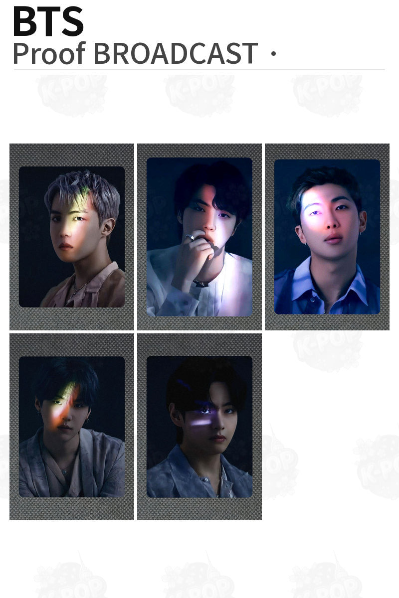 BTS Official Proof BROADCAST Photocard Kpop
