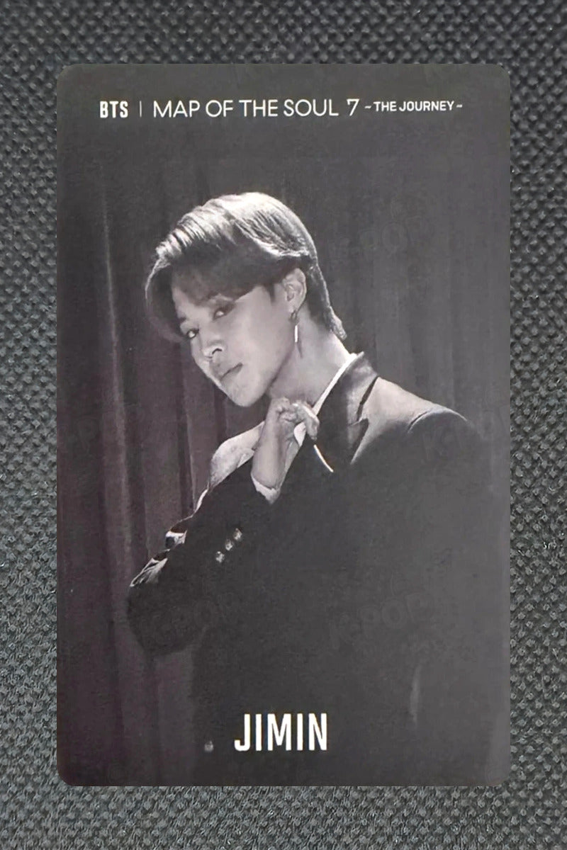 BTS Jimin Official MAP OF THE SOUL : 7 ~THE JOURNEY~ WEVERSE Photocard Kpop