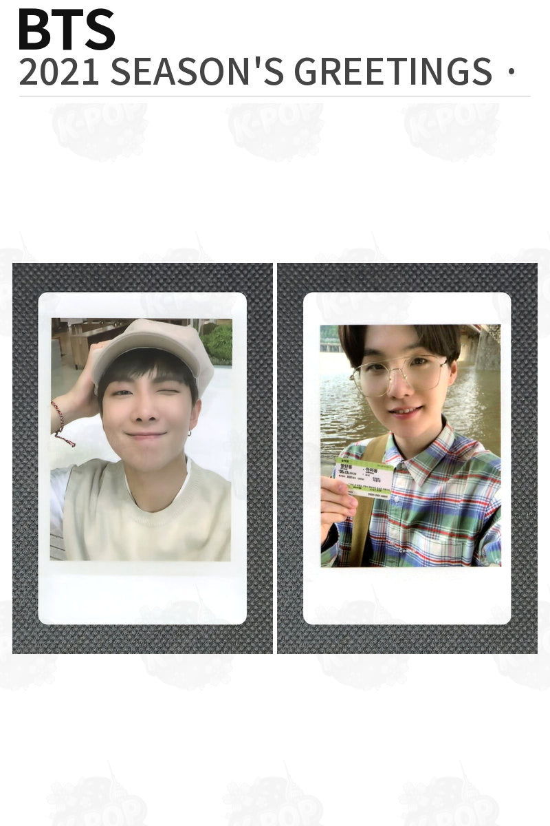 BTS Official 2021 SEASON'S GREETINGS Photocard Kpop