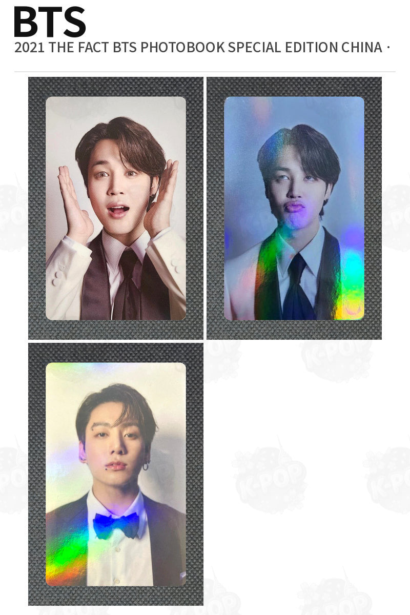 BTS 2021 THE FACT BTS PHOTOBOOK SPECIAL EDITION CHINA Jimin