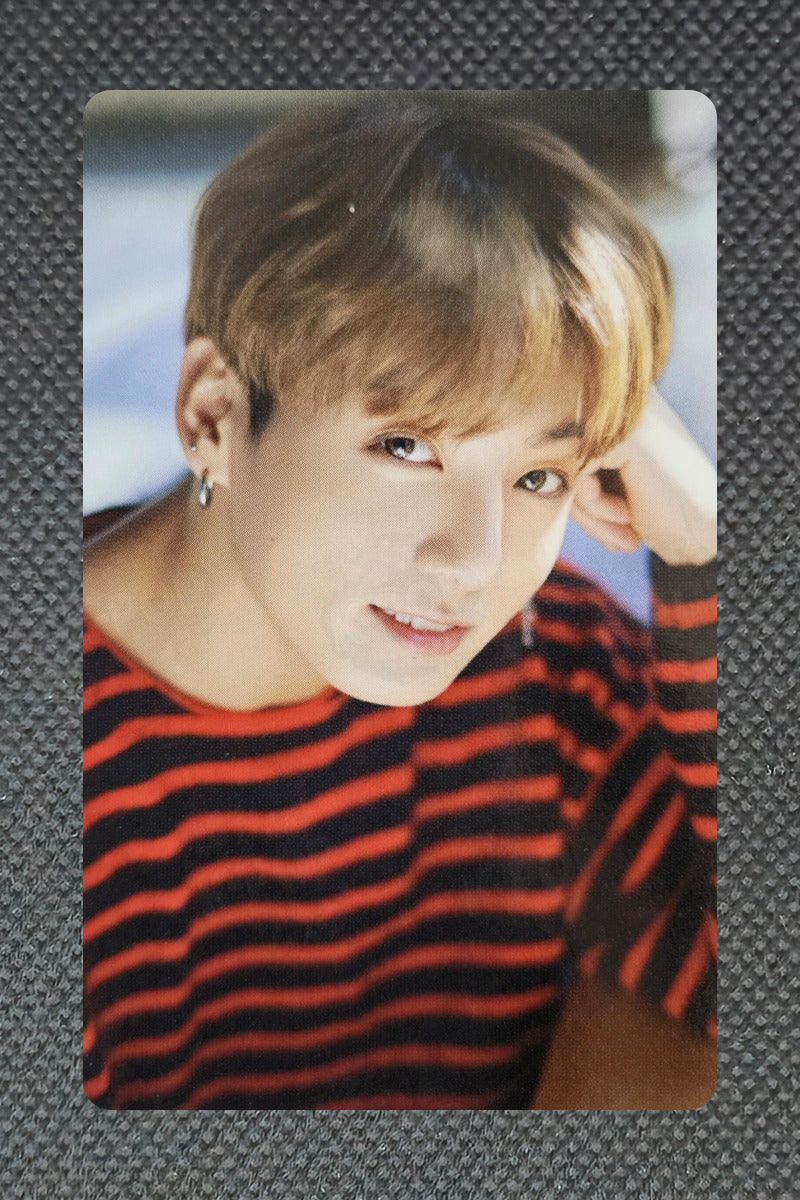 BTS Jungkook Official DICON PHOTOCARD 101 : CUSTOM BOOK BEHIND Photocard Kpop