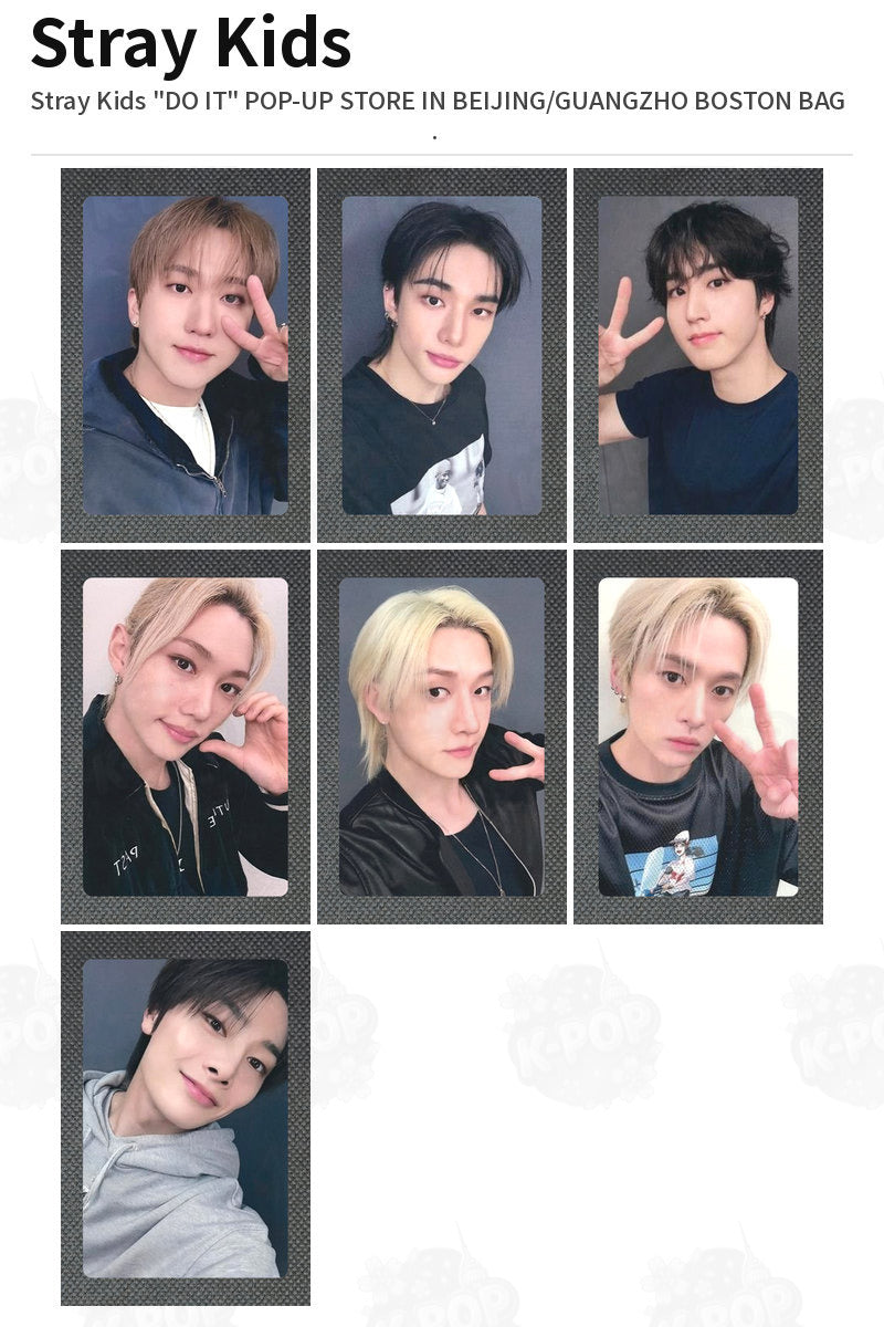 Stray Kids Stray Kids "DO IT" POP-UP STORE IN BEIJING/GUANGZHO BOSTON BAG Han