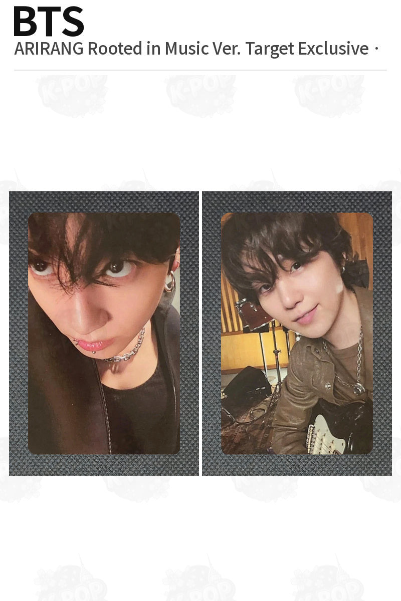 BTS Official ARIRANG Rooted in Music Ver. Target Exclusive Photocard Kpop
