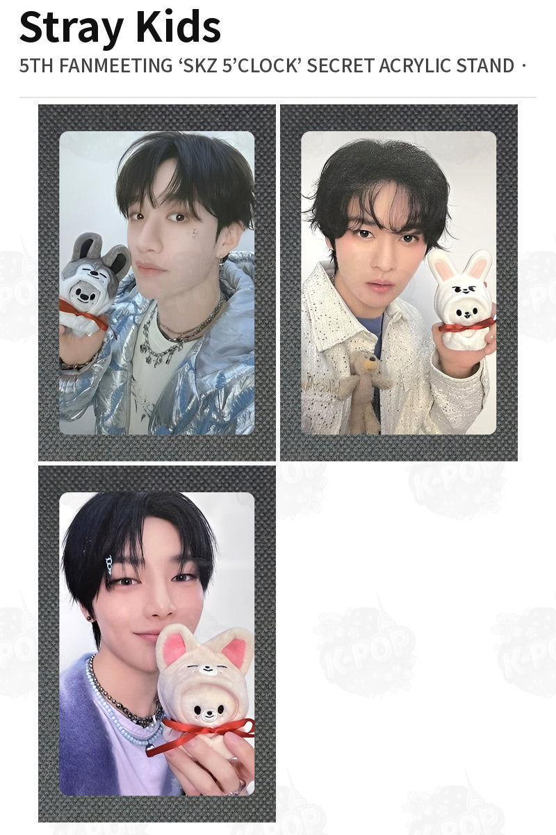Stray Kids 5TH FANMEETING ‘SKZ 5’CLOCK’ SECRET ACRYLIC STAND BANG CHAN