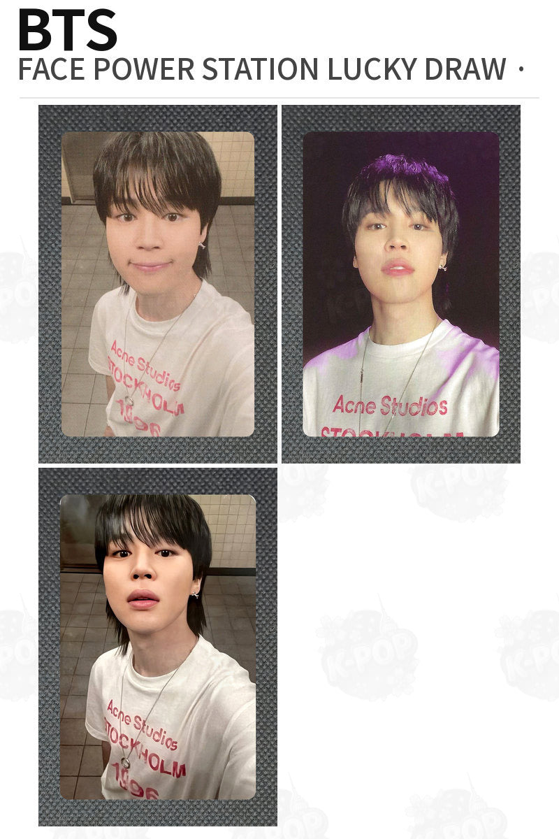 BTS FACE POWER STATION LUCKY DRAW Jimin
