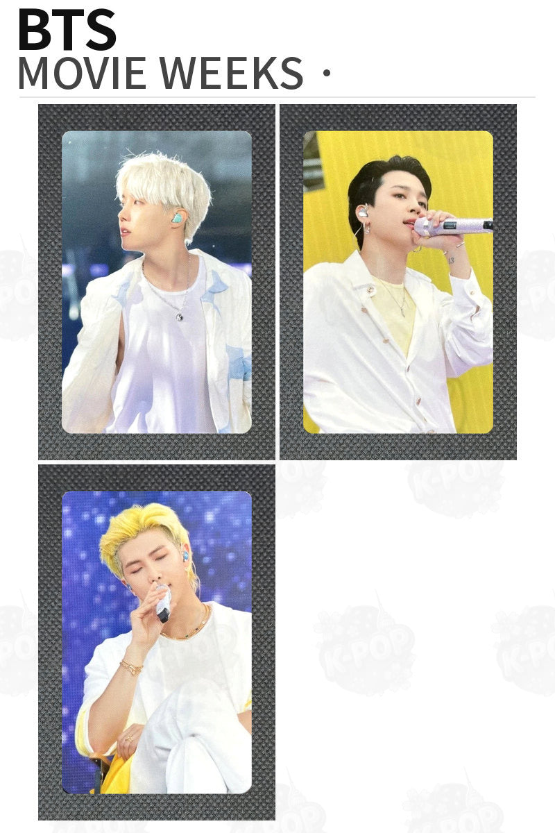 BTS Official MOVIE WEEKS Photocard Kpop