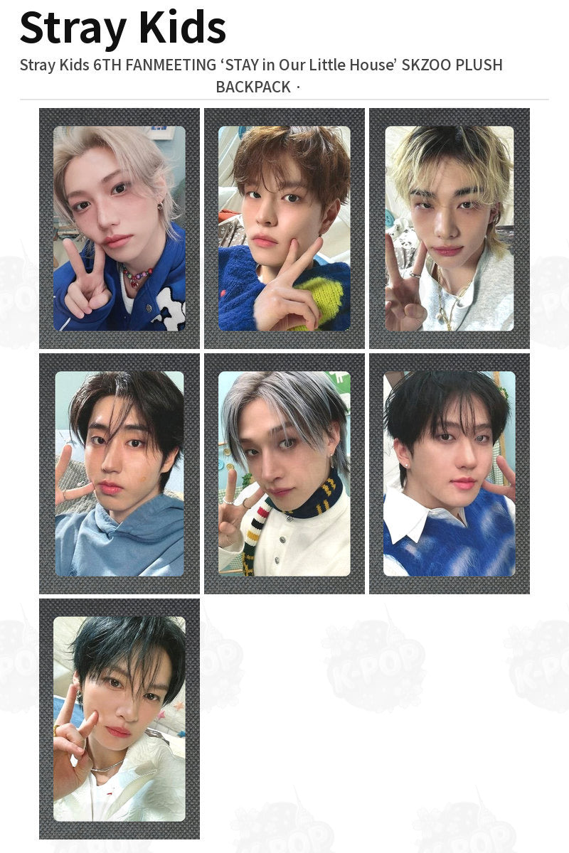 Stray Kids Stray Kids 6TH FANMEETING ‘STAY in Our Little House’ SKZOO PLUSH BACKPACK Bang Chan