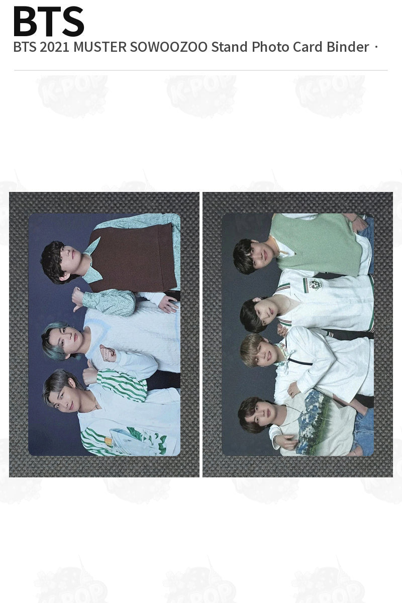 BTS BTS 2021 MUSTER SOWOOZOO Stand Photo Card Binder Unit