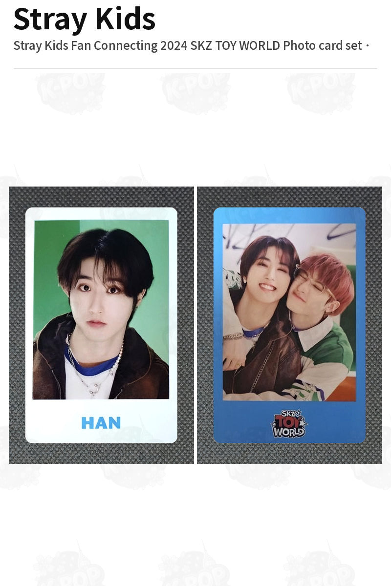 Stray Kids Stray Kids Fan Connecting 2024 SKZ TOY WORLD Photo card set Unit