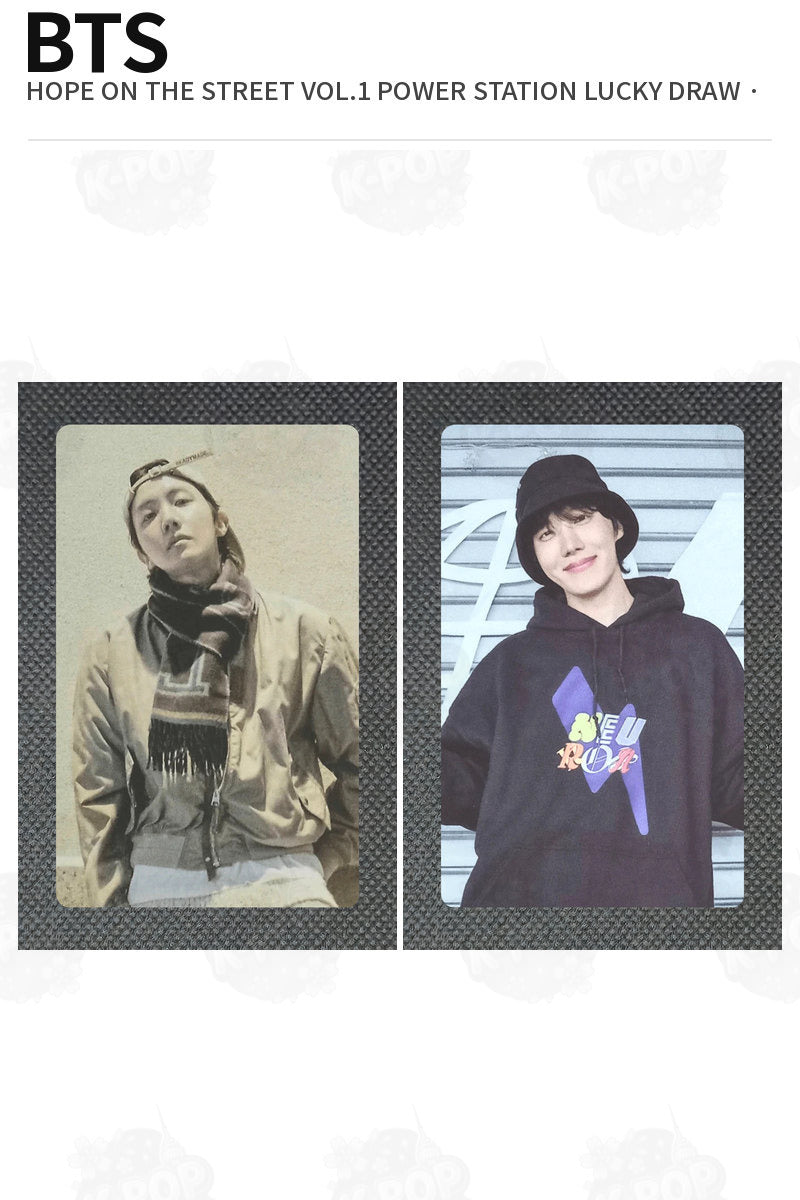 BTS HOPE ON THE STREET VOL.1 POWER STATION LUCKY DRAW J-Hope