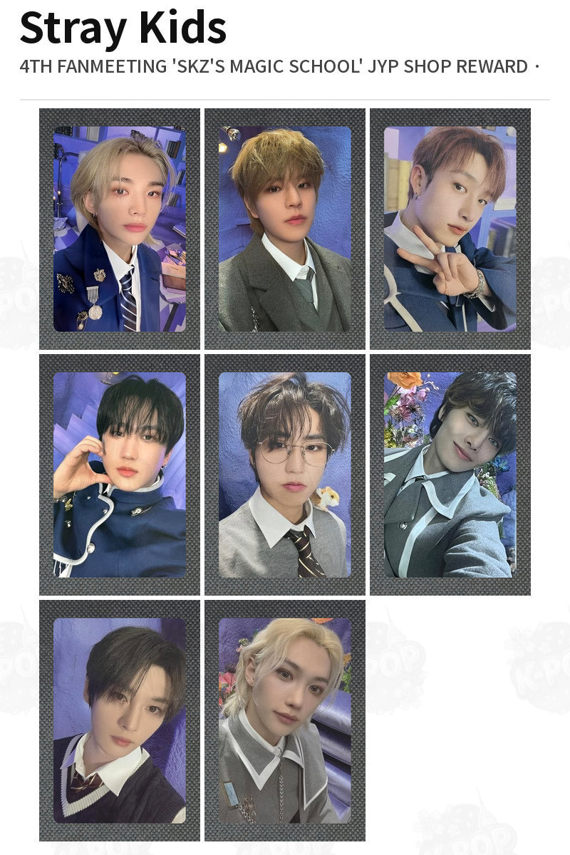 Stray Kids 4TH FANMEETING 'SKZ'S MAGIC SCHOOL' JYP SHOP REWARD HYUNJIN