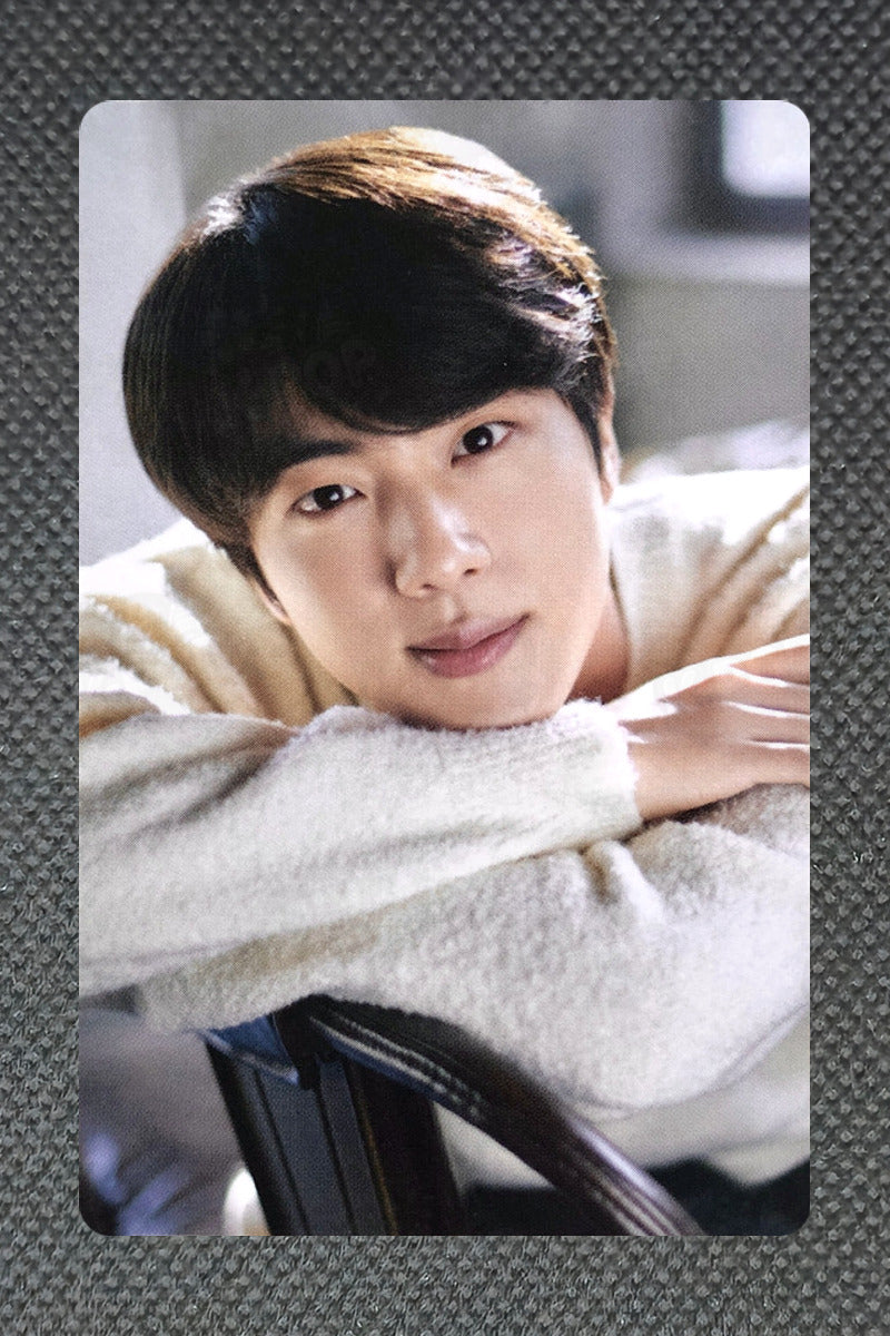 BTS Jin Official DICON PHOTOCARD 101 : CUSTOM BOOK BEHIND BTS Photocard Kpop