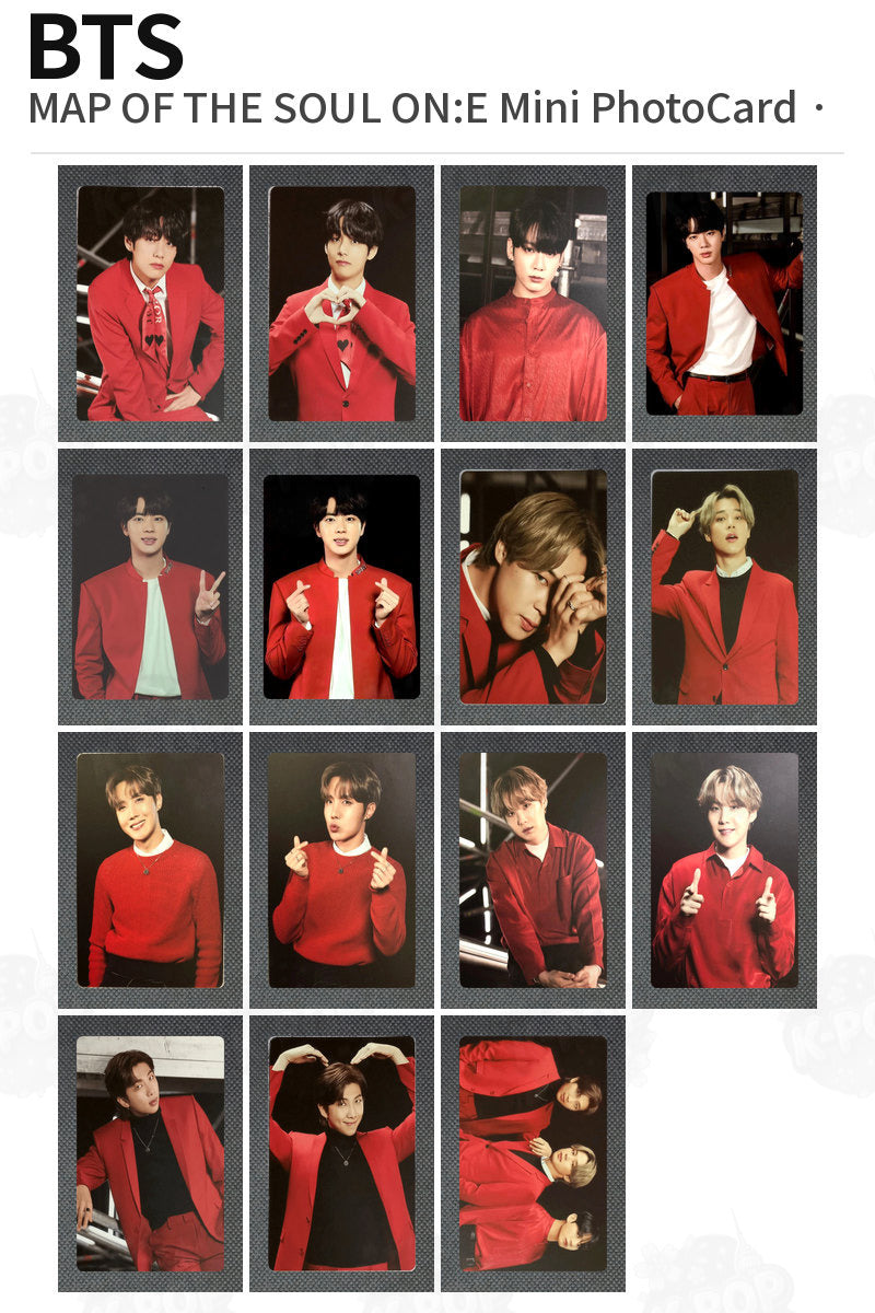 BTS MAP OF THE SOUL ON:E Mini PhotoCard J-Hope