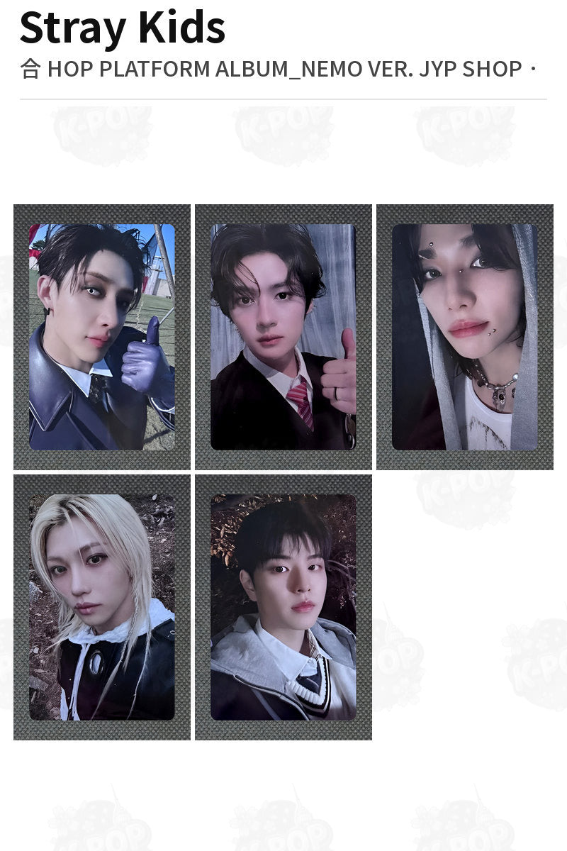 Stray Kids 合 HOP PLATFORM ALBUM_NEMO VER. JYP SHOP LEE KNOW