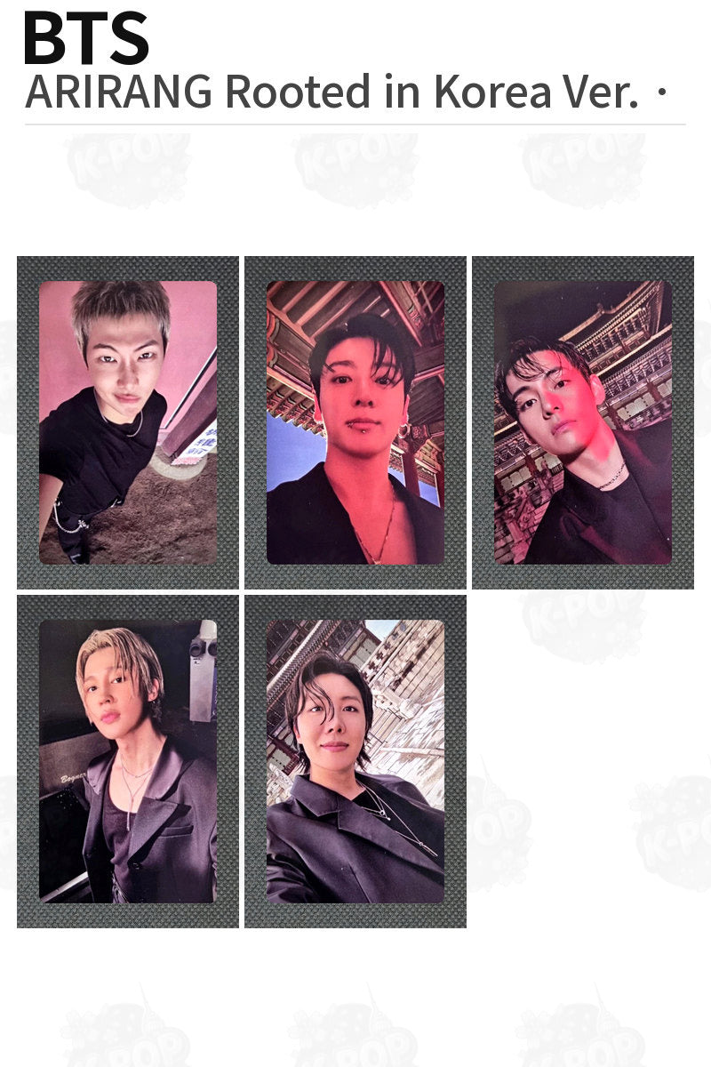 BTS ARIRANG Rooted in Korea Ver. JUNGKOOK