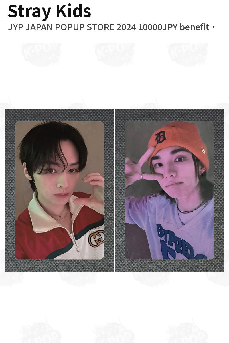 Stray Kids JYP JAPAN POPUP STORE 2024 10000JPY benefit HYUNJIN