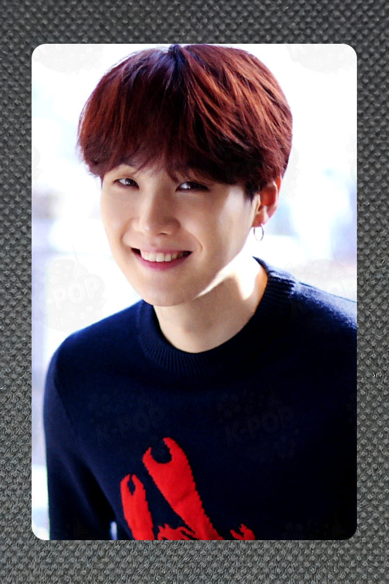 BTS Suga Official DICON PHOTOCARD 101 : CUSTOM BOOK BEHIND BTS Photocard Kpop