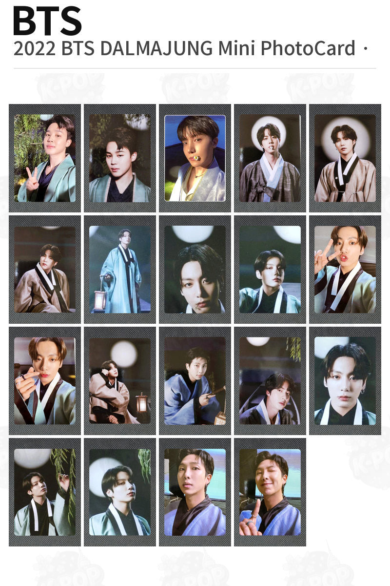 BTS 2022 BTS DALMAJUNG Mini PhotoCard JUNGKOOK
