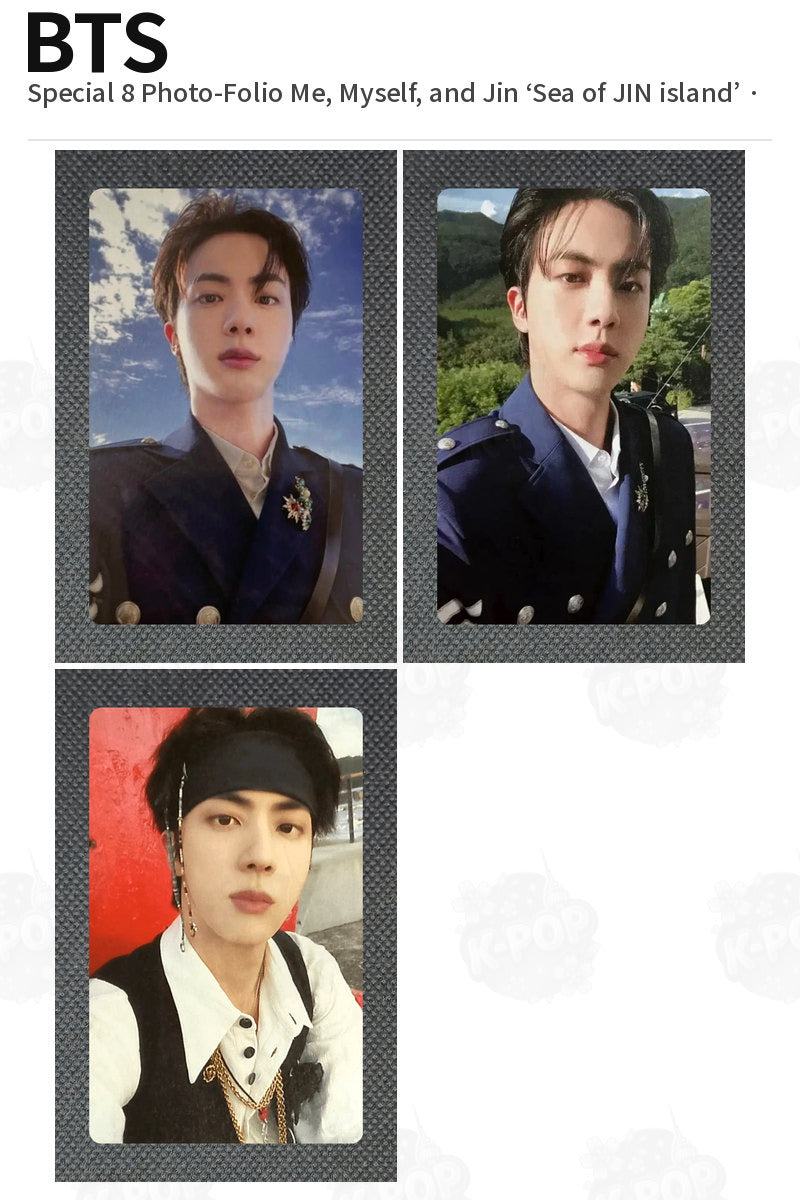 BTS Special 8 Photo-Folio Me, Myself, and Jin ‘Sea of JIN island’ Photocard