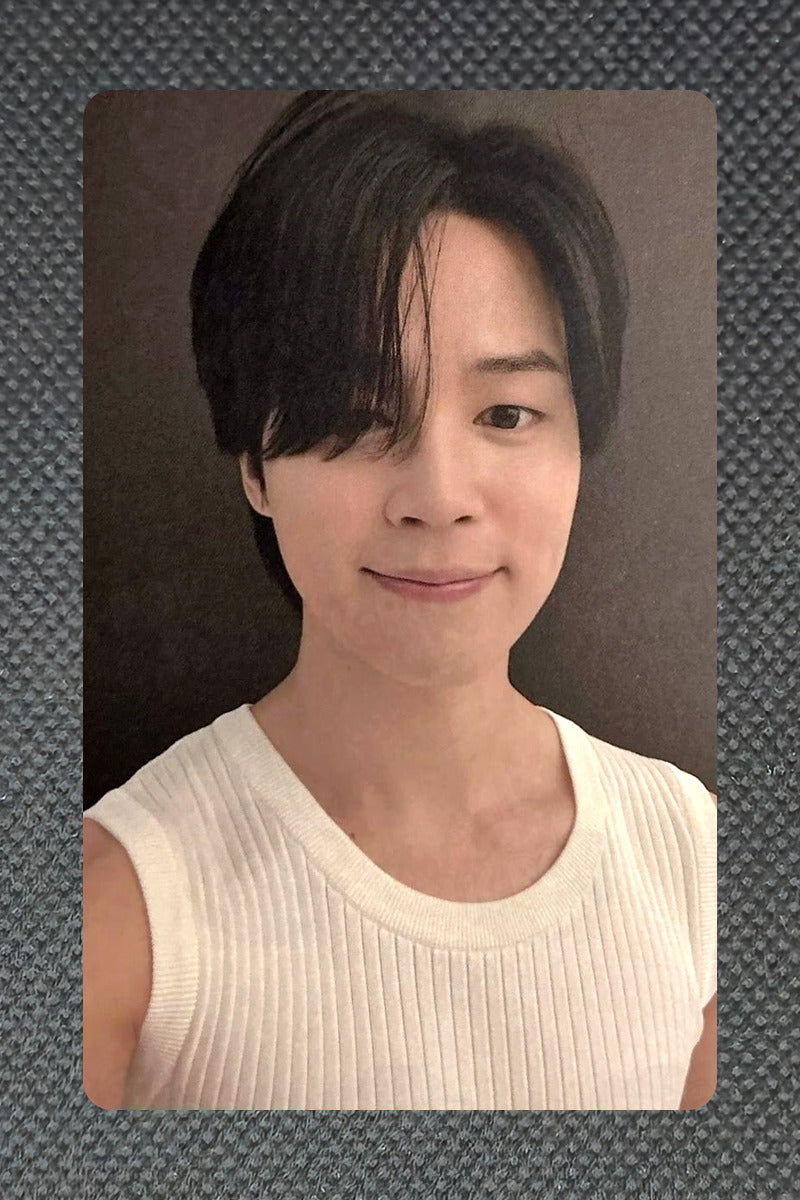 BTS Jimin Official FACE LP Photocard Kpop