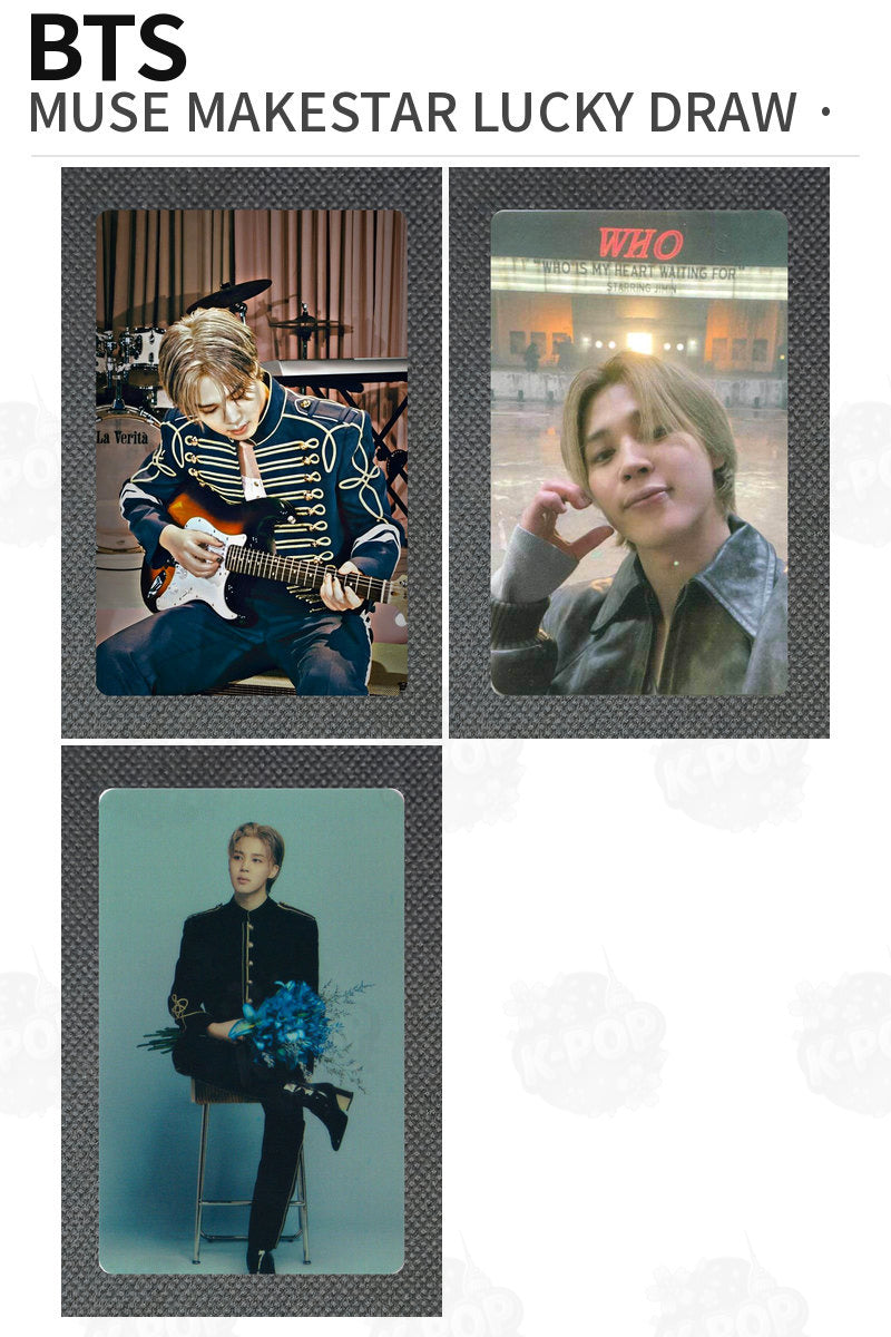 BTS MUSE MAKESTAR LUCKY DRAW Jimin