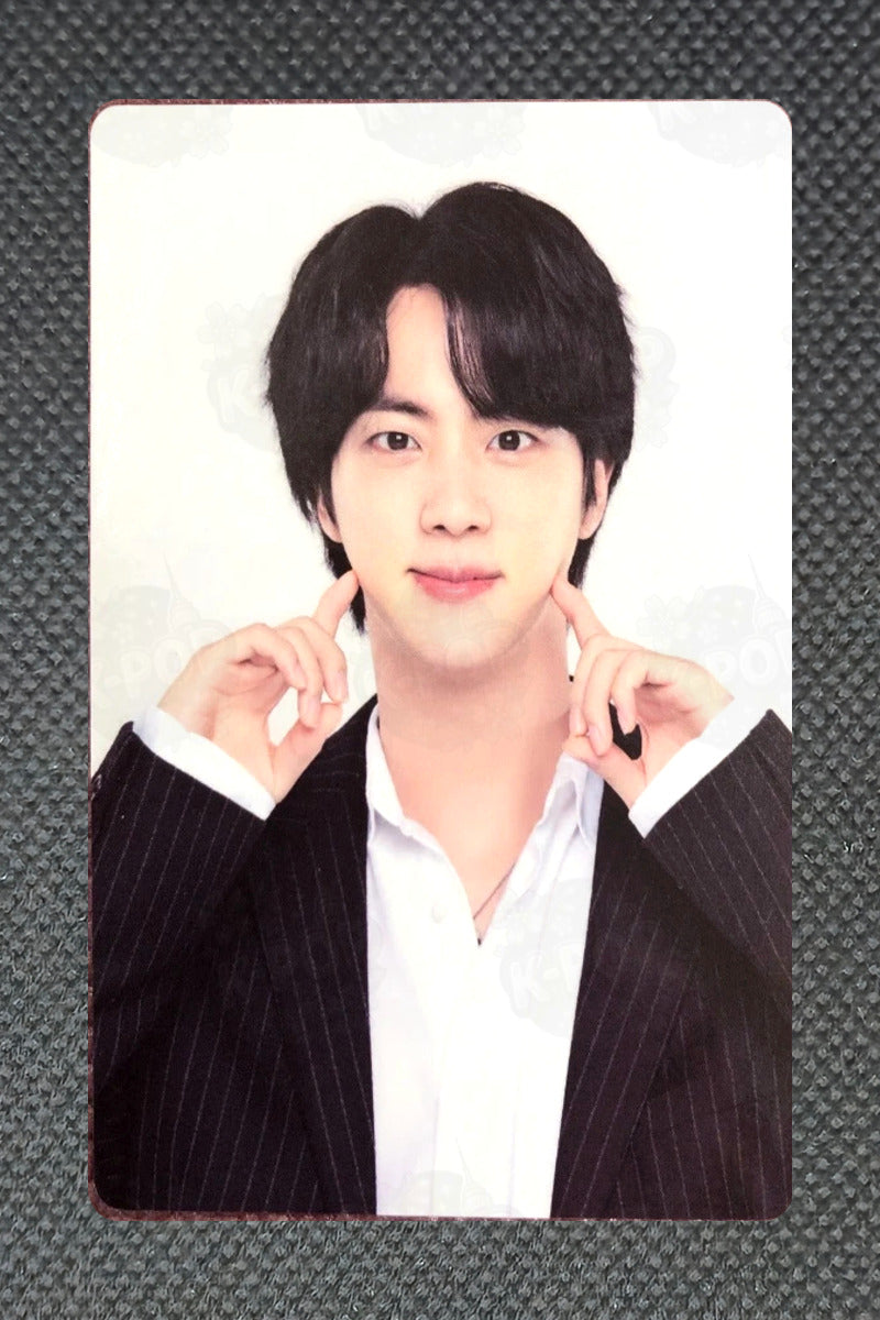BTS Jin Official PERMISSION TO DANCE ON STAGE MINI PHOTO CARD Photocard Kpop