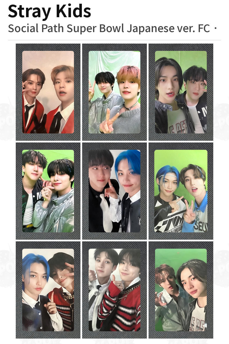 Stray Kids Social Path Super Bowl Japanese ver. FC Unit
