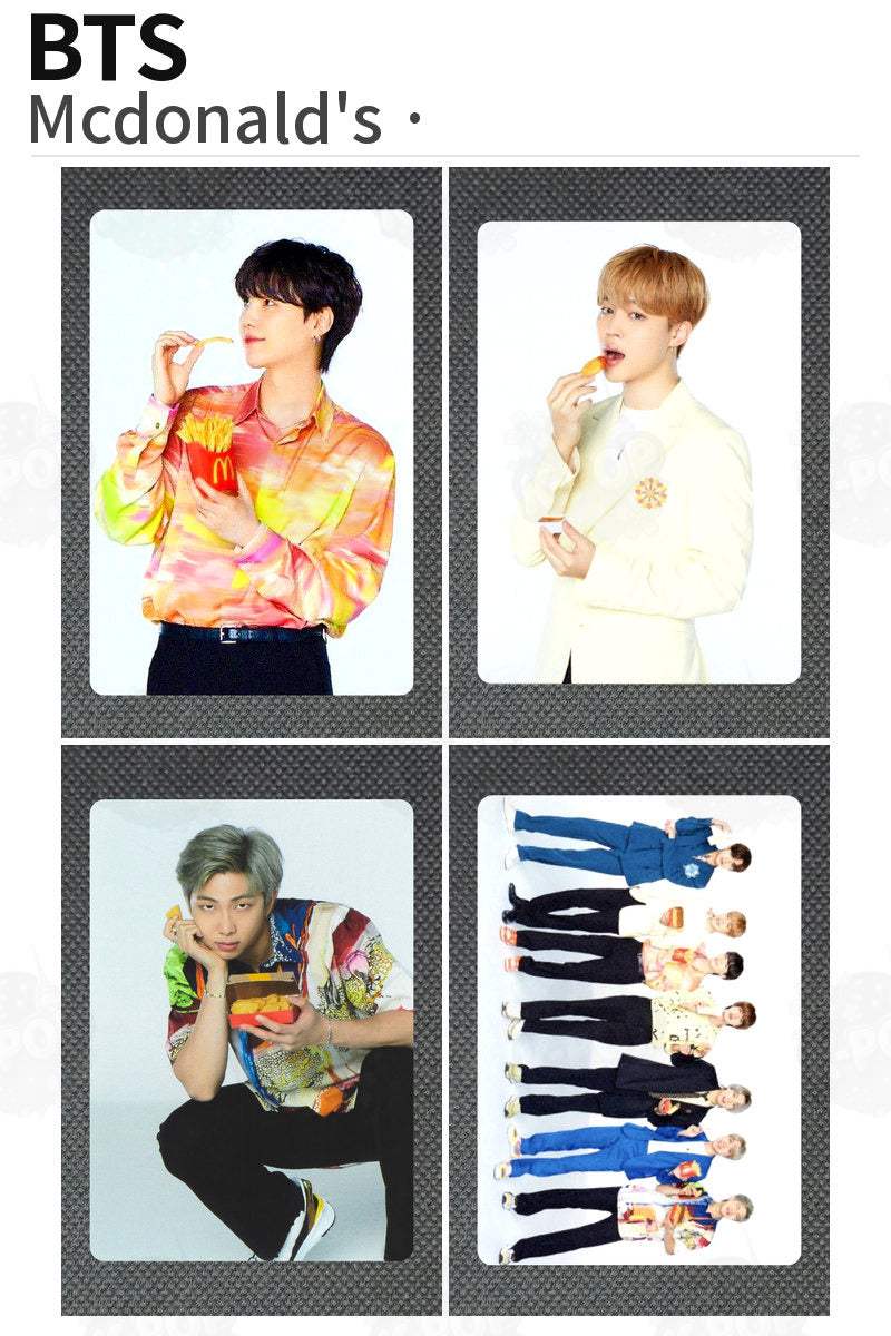 BTS Mcdonald's SUGA
