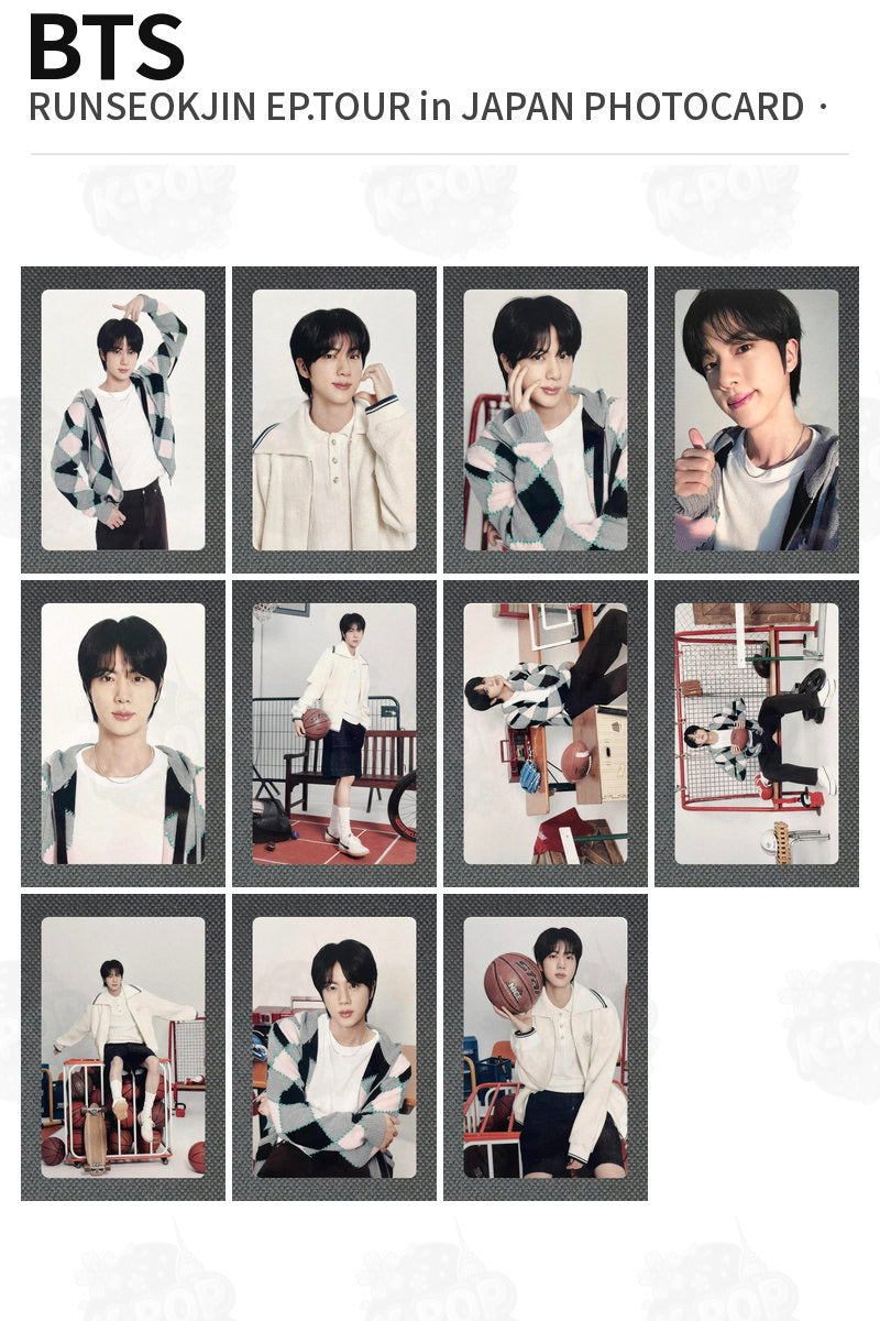 BTS RUNSEOKJIN EP.TOUR in JAPAN PHOTOCARD Jin