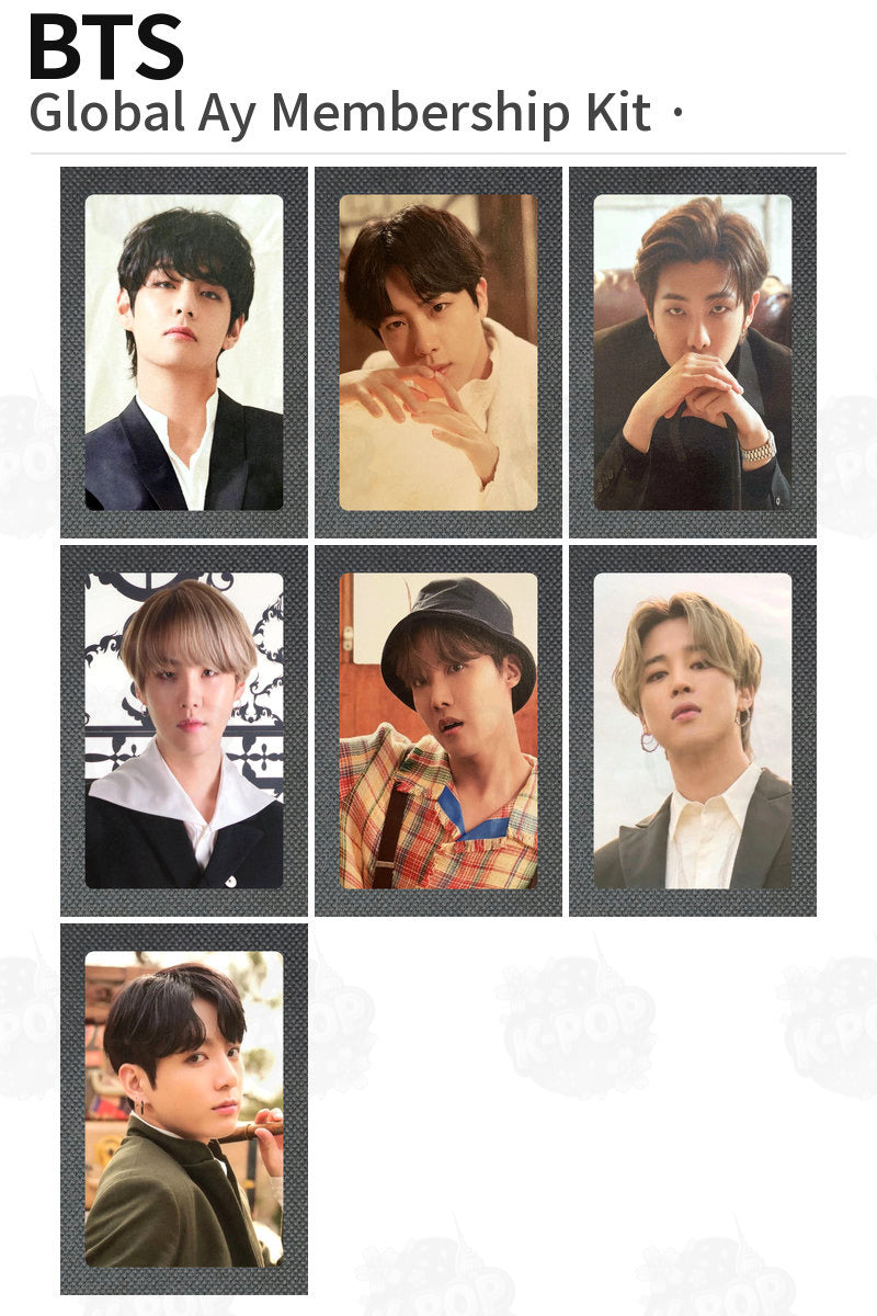 BTS Global Ay Membership Kit SUGA