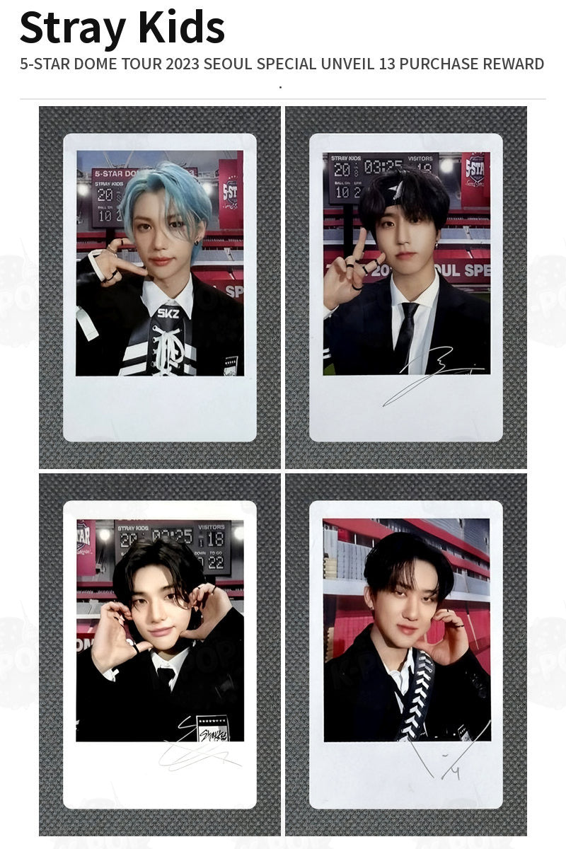Stray Kids 5-STAR DOME TOUR 2023 SEOUL SPECIAL UNVEIL 13 PURCHASE REWARD CHANGBIN