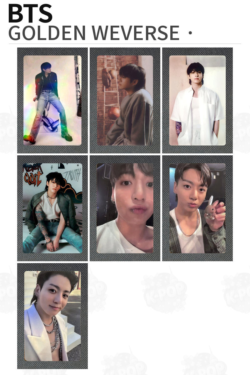 BTS GOLDEN WEVERSE JUNGKOOK