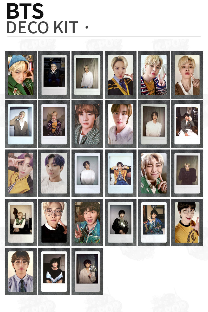 BTS Official DECO KIT Photocard Kpop