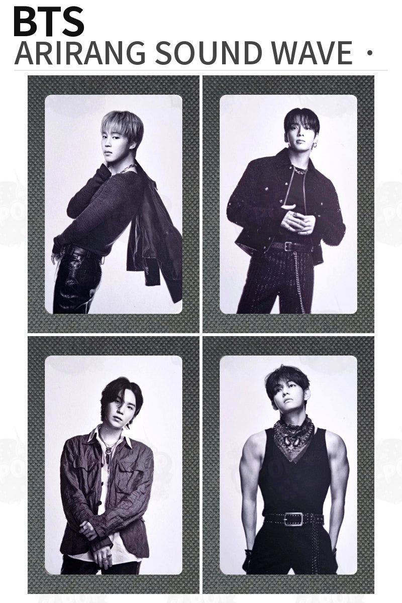 BTS Official ARIRANG SOUND WAVE Photocard Kpop