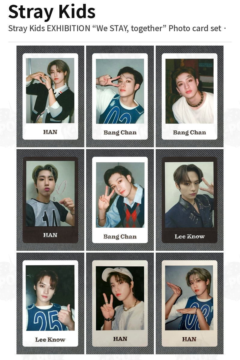 Stray Kids Stray Kids EXHIBITION “We STAY, together” Photo card set Bang Chan